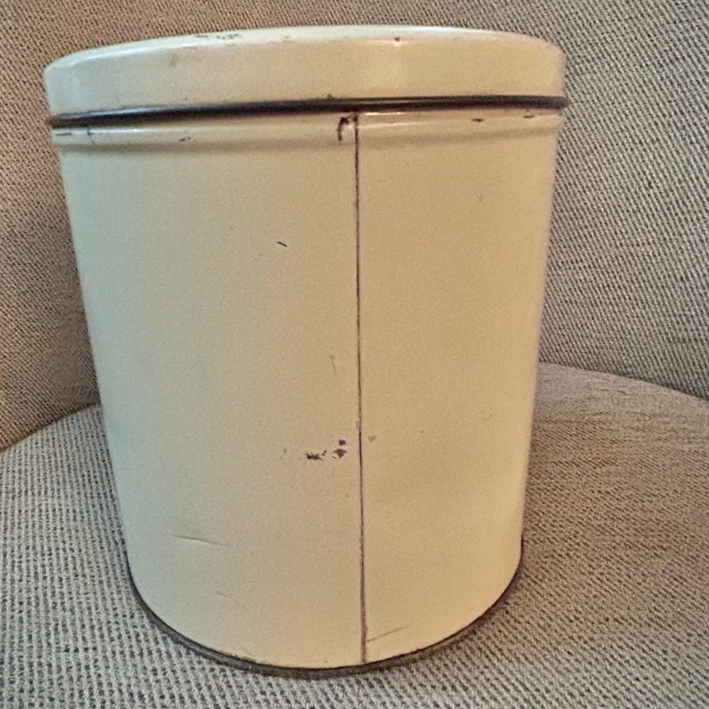 Vintage Corningware Style Blue Cornflower Metal Tin Kitchen Shelf Decor Retro - Picture 3 of 6